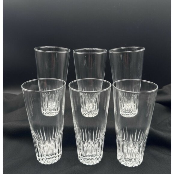 Vintage Libbey Winchester Duratuff 6 oz Juice Glasses Set of 6 Restaurant Ware - Picture 1 of 10